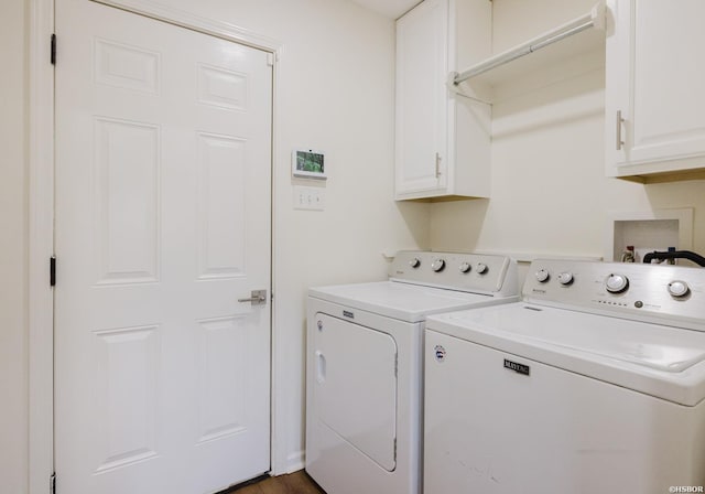 710 Fair Ln, Alexander, AR 72002 - laundry room featuring washing machine and clothes dryer and cabinet space