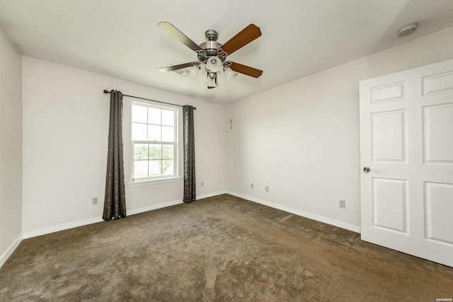261 Pin Oak Dr, Bismarck, AR 71929 - carpeted empty room with a smoke detector and ceiling fan