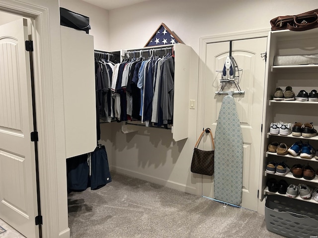 135 Callaway Cir, Hot Springs, AR 71913 - spacious closet with carpet flooring