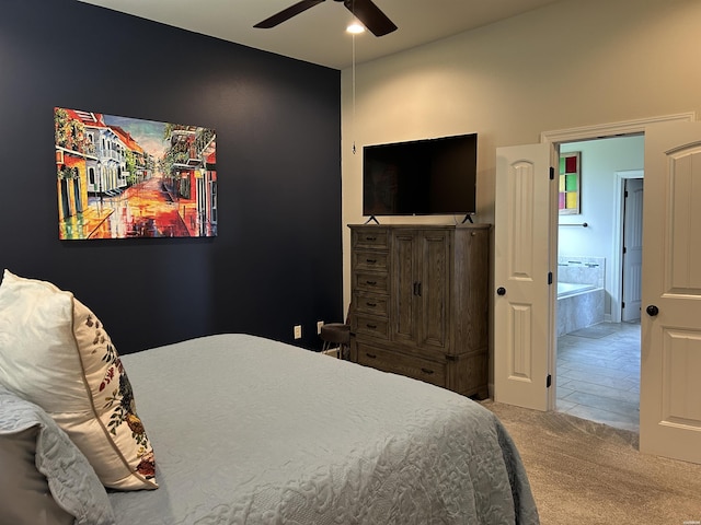 135 Callaway Cir, Hot Springs, AR 71913 - carpeted bedroom with a ceiling fan