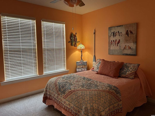 135 Callaway Cir, Hot Springs, AR 71913 - carpeted bedroom with a ceiling fan