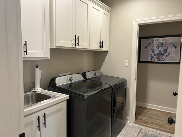 135 Callaway Cir, Hot Springs, AR 71913 - washroom featuring washer and dryer and cabinet space