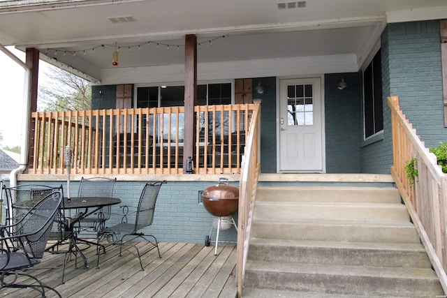 189 Bayshore Cv, Hot Springs, AR 71913 - property entrance featuring brick siding