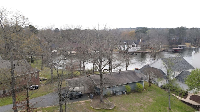 189 Bayshore Cv, Hot Springs, AR 71913 - birds eye view of property with a water view