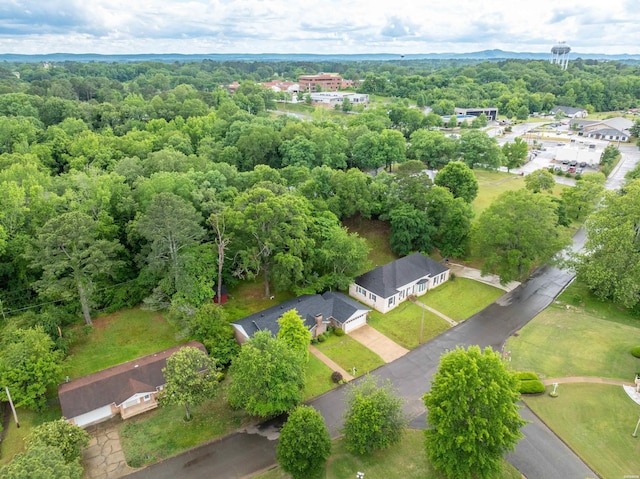 206 Shawnee St, Hot Springs, AR 71901 - bird's eye view