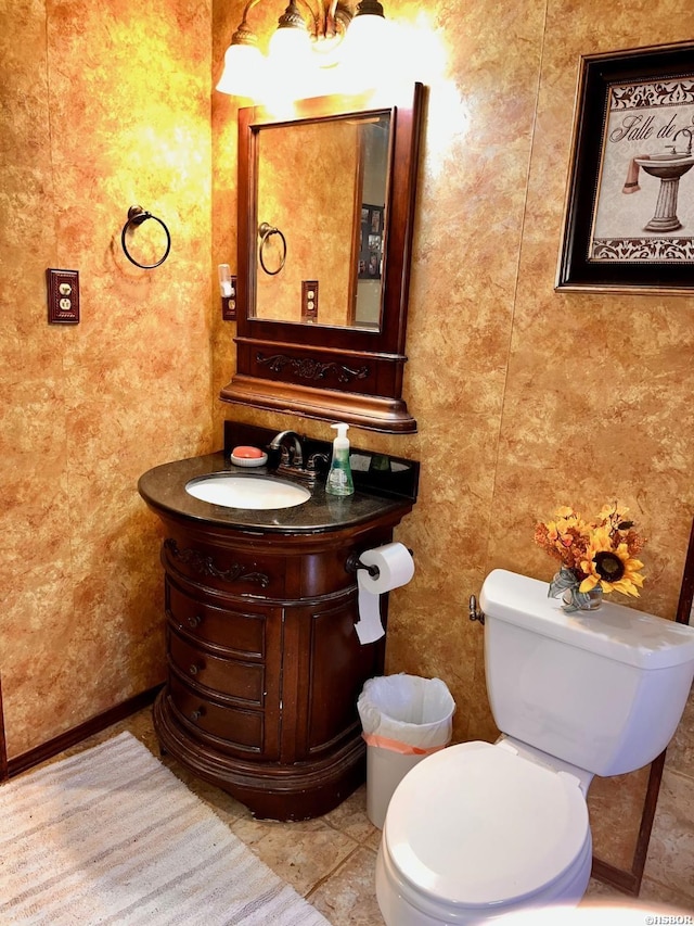 906 Surrey Rd, Hot Springs, AR 71909 - half bath with vanity and toilet