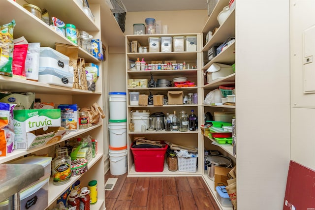view of pantry