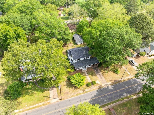drone / aerial view