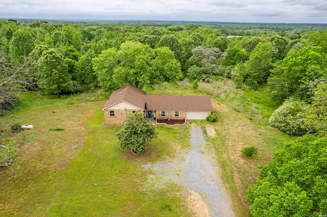 75 Grant 7, Sheridan, AR 72150 - bird's eye view with a forest view
