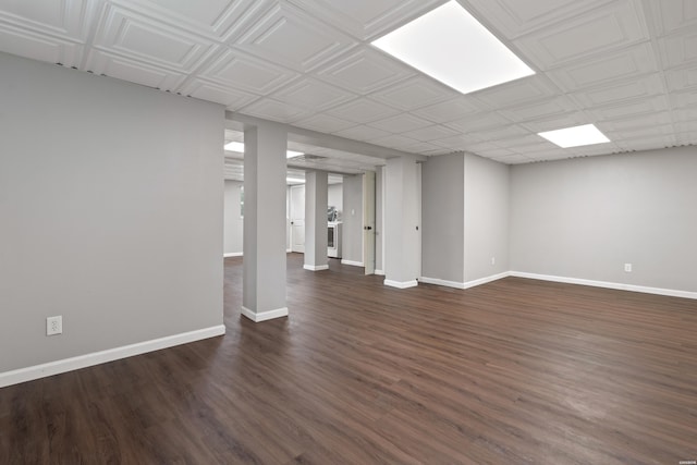 75 Grant 7, Sheridan, AR 72150 - interior space with dark wood-style floors and baseboards