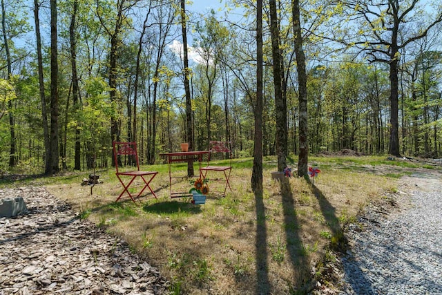 120 Needham Rd, Fountain Lake, AR 71901 - exterior space featuring a wooded view