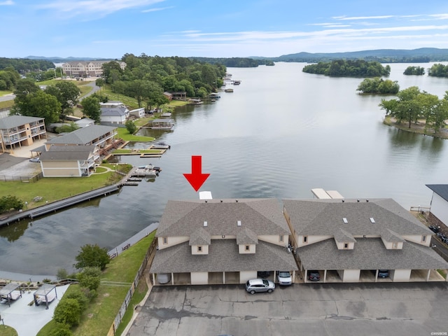 110 Jamison Ln Unit D2, Hot Springs, AR 71913 - bird's eye view of a large body of water