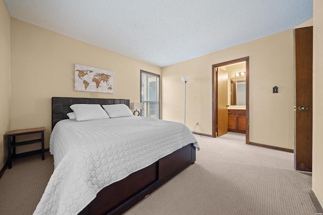 203 Stearns Pt Unit E1, Hot Springs, AR 71913 - bedroom featuring light carpet, baseboards, and a textured ceiling