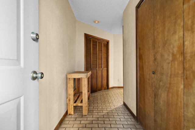 203 Stearns Pt Unit E1, Hot Springs, AR 71913 - hall featuring baseboards and tile patterned floors