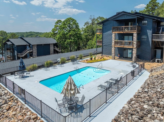 203 Stearns Pt Unit E1, Hot Springs, AR 71913 - community pool featuring a patio area