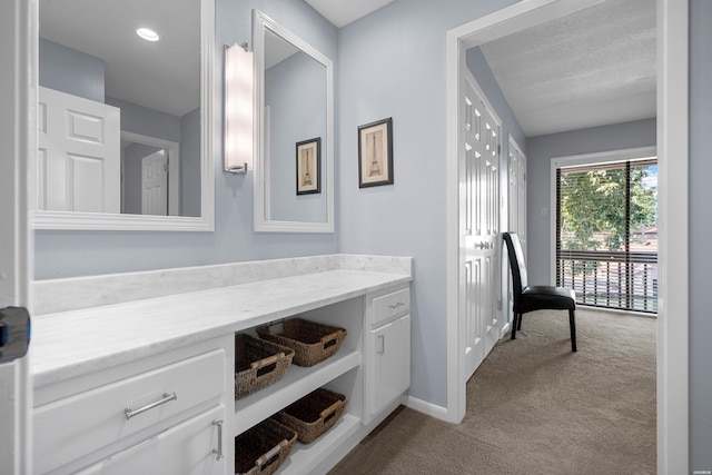 250 Grand Isle Dr Unit 5-A, Hot Springs, AR 71913 - interior space featuring baseboards, recessed lighting, and vanity