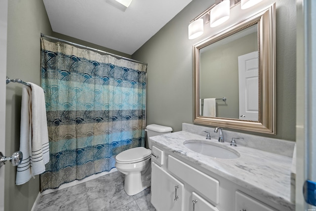 250 Grand Isle Dr Unit 5-A, Hot Springs, AR 71913 - full bathroom with a shower with curtain, toilet, and vanity