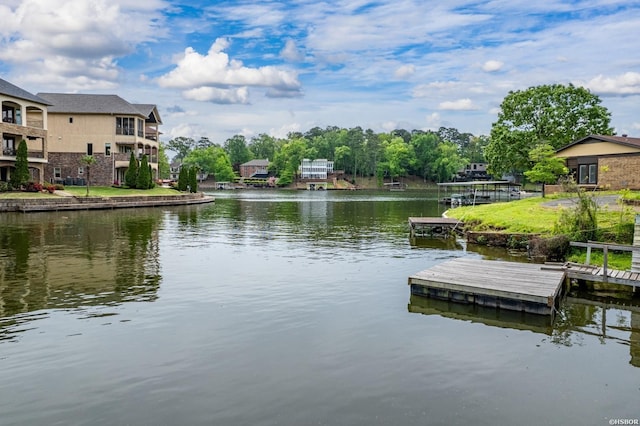 117 Waverly St, Hot Springs, AR 71913 - view of dock featuring a water view