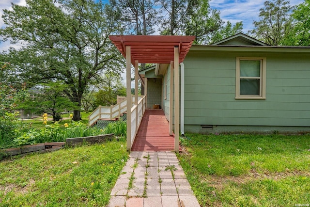 117 Waverly St, Hot Springs, AR 71913 - exterior space featuring crawl space