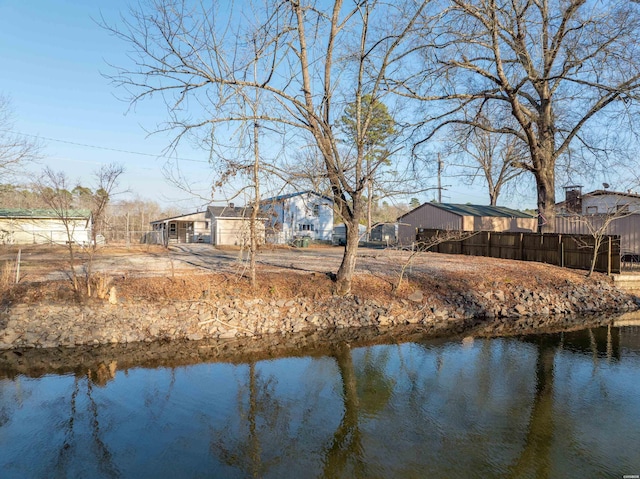 view of water feature featuring a residential view