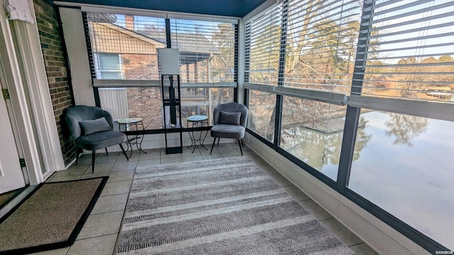 sunroom featuring a wealth of natural light