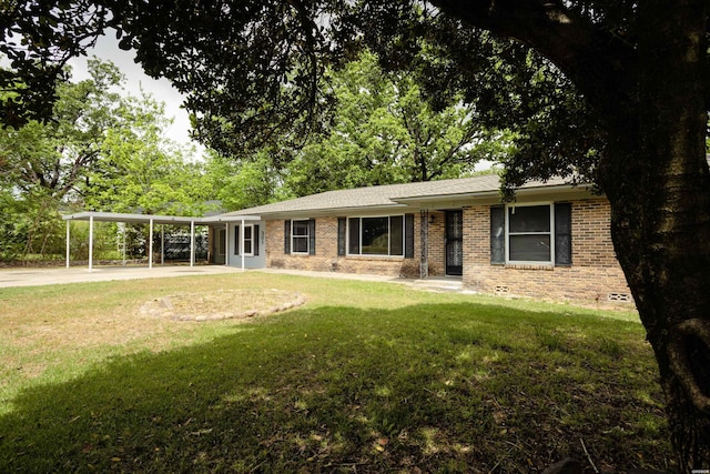 301 Riley St, Hot Springs, AR 71901 - single story home with brick siding, a front yard, and driveway