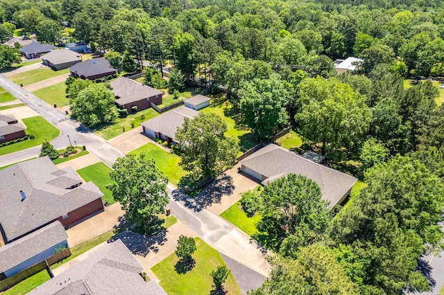 103 Deer View Ct, Hot Springs, AR 71913 - aerial view of residential area featuring a forest