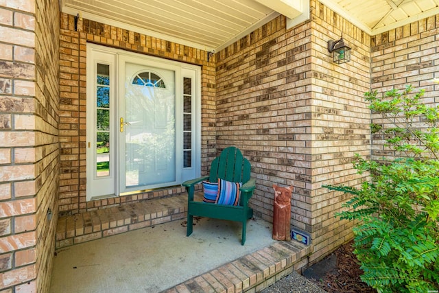 103 Deer View Ct, Hot Springs, AR 71913 - entrance to property with covered porch and brick siding