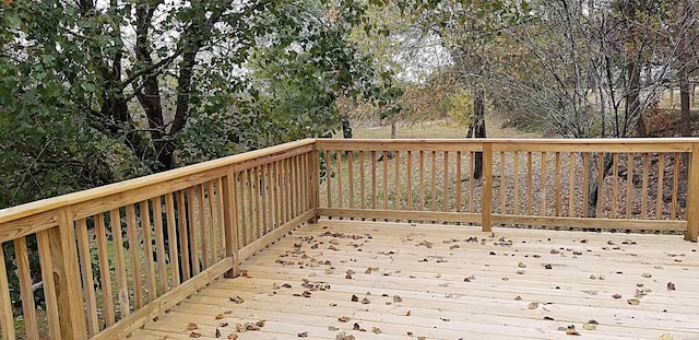 186 Vanadium Cir, Hot Springs, AR 71901 - view of wooden terrace
