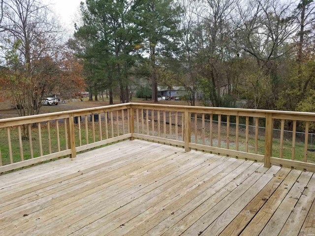 186 Vanadium Cir, Hot Springs, AR 71901 - view of deck