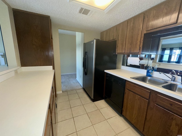 142 Lake Hamilton Dr Unit 410, Hot Springs, AR 71913 - kitchen featuring a sink, light tile patterned floors, visible vents, light countertops, and dishwasher