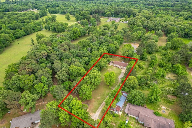 401 Buttrum Rd, Royal, AR 71968 - aerial view of property's location with a forest and property boundaries highlighted