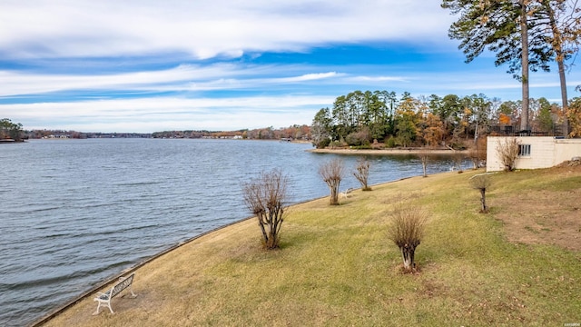 property view of water