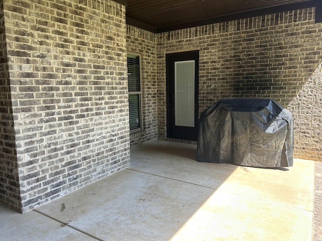 1910 Josh Dr, Conway, AR 72034 - entrance to property with brick siding and a patio