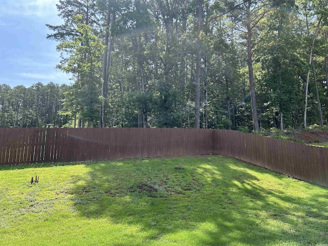1910 Josh Dr, Conway, AR 72034 - view of fenced backyard