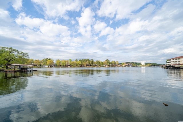 property view of water