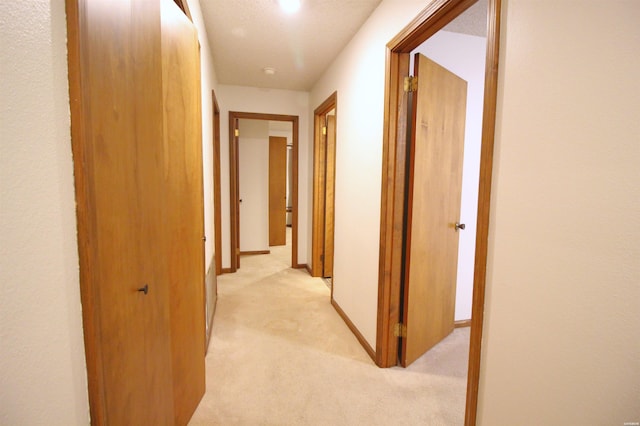 1 Alora Ln, Hot Springs Village, AR 71909 - corridor featuring light carpet and baseboards