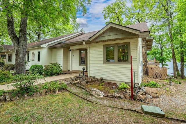18 Escondite Ln, Hot Springs Village, AR 71909 - ranch-style house with roof with shingles