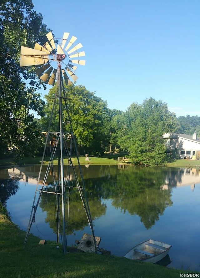 property view of water