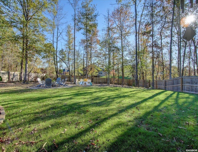 126 Luek Ln, Hot Springs, AR 71913 - view of yard with a fenced backyard