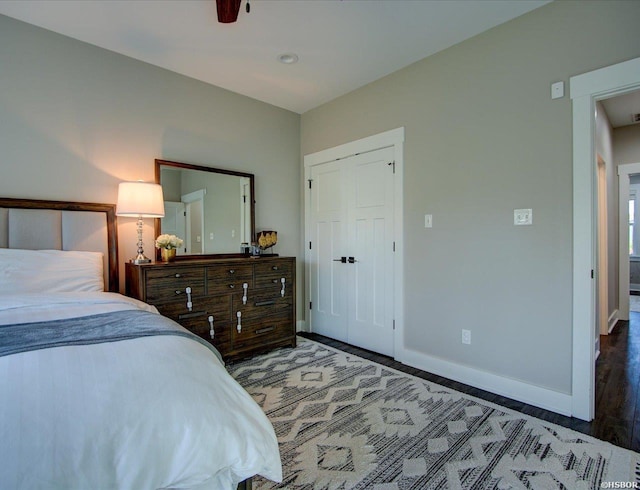 126 Luek Ln, Hot Springs, AR 71913 - bedroom featuring wood finished floors and baseboards
