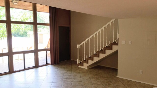 120 Cash St Unit C8, Hot Springs, AR 71913 - interior space with baseboards, stairway, and a healthy amount of sunlight