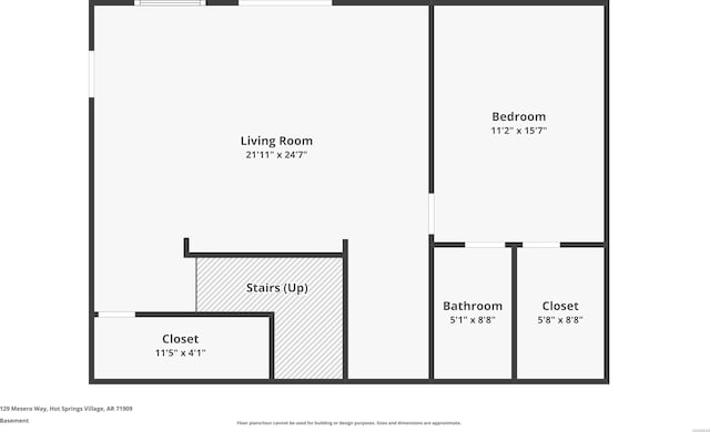 129 Mesero Way, Hot Springs Village, AR 71909 - home floor plan