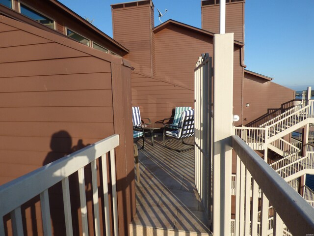 view of deck