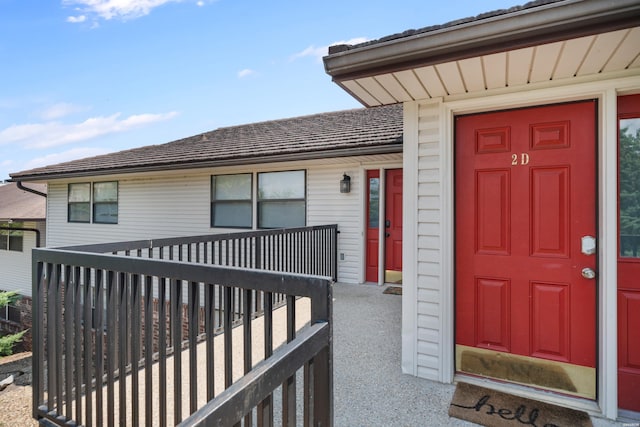 view of property entrance