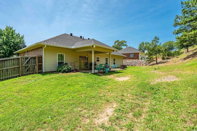 114 Cliffwood Loop, Hot Springs, AR 71913 - back of house with a patio and a shingled roof