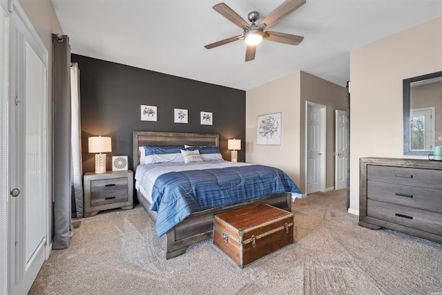 128 Kaleigh Ct Unit B, Hot Springs, AR 71913 - carpeted bedroom featuring baseboards and ceiling fan