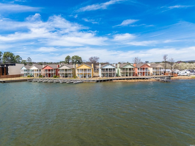 128 Kaleigh Ct Unit B, Hot Springs, AR 71913 - water view with nearby suburban area