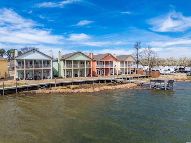 128 Kaleigh Ct Unit B, Hot Springs, AR 71913 - dock with a water view