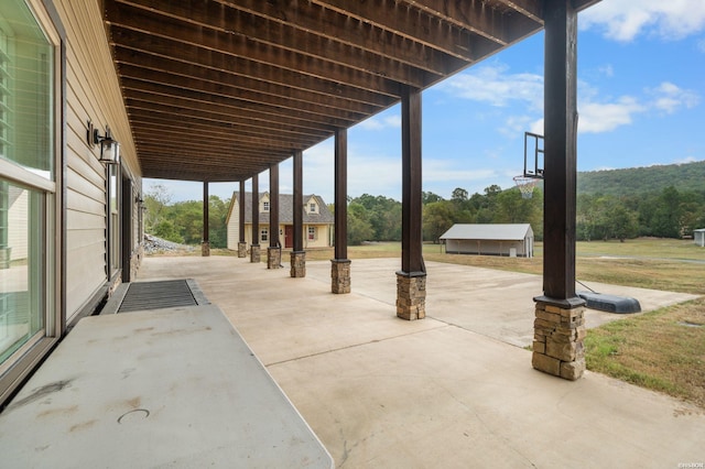 view of patio